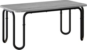 vidaXL Τραπεζάκι σαλονιού Γκρι Sonoma 100 x 50 x 45 cm