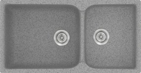 Sanitec Classic 307 (92×51) - Γρανιτένιος νεροχύτης - Granite GREY