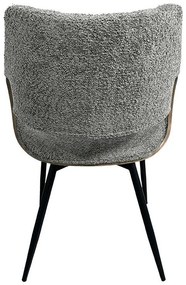Καρέκλα Τραπεζαρίας FL6145 Fylliana Γκρί 58x56x83εκ. 58x56x83 εκ.