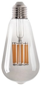 ΛΑΜΠΤΗΡΑΣ HM4189.03 LED FILAMENT 12W E27 2700K SMOKE