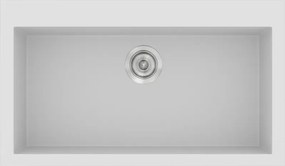 Sanitec Classic 333 (79×50) - Γρανιτένιος νεροχύτης - White