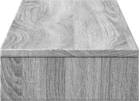 vidaXL Βάση Οθόνης Γκρι Sonoma 100x27x10 εκ. από Επεξεργασμένο Ξύλο