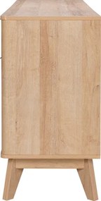 Μπουφές Hamea pakoworld mdf σε φυσική απόχρωση 150x39,5x73εκ