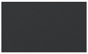 vidaXL Μαύρο Ορθογώνιο Πατάκι Πόρτας 90x150 εκ