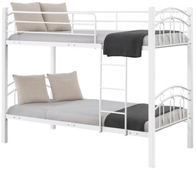 Κουκέτα ArteLibre KETCHUM Λευκό Για Στρώμα 90x190cm