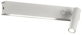 Απλίκα Φωτιστικό Τοίχου MOLLY LED με Σποτ 3W Viokef-4243500-Λευκό 4243500