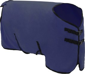 vidaXL Σαμάρι Ίππου Σκούρο μπλε 115 cm Πολυεστέρας