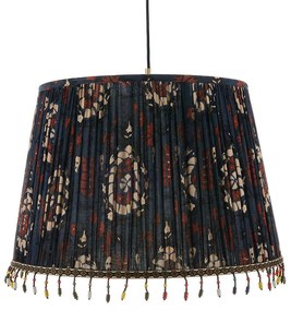 Φωτιστικό Οροφής Flourish Blue CL50357 ø45xø55xH35 Blue-Multi MindTheGap Metal, Fabric
