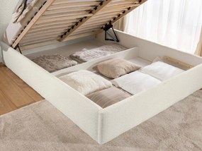 Επενδυμένο κρεβάτι Heaven-Leuko-180 x 200