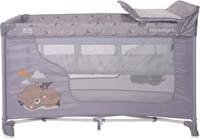 BABY COT MOONLIGHT 2 LAYERS GREY DREAM