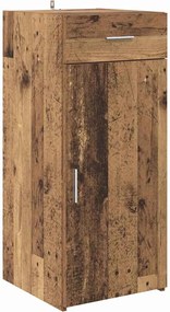 vidaXL Ντουλάπι αποθήκευσης Τεχνίτικη Δρυς 40 x 42,5 x 93 εκ.