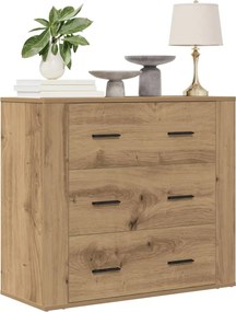vidaXL Ντουλάπι Αρτισιανή Δρυς 80x33x70 εκ. από Επεξεργασμένο Ξύλο