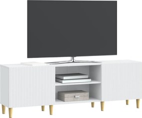 vidaXL Ντουλάπι TV Λευκό 150 x 31 x 50 εκ. Επεξεργασμένο Ξύλο