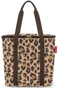Ισοθερμική Τσάντα Αδιάβροχη Leo Macchiato OV6048 38x35x16cm 15lt Multi-Brown Reisenthel Πολυέστερ