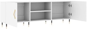 vidaXL Έπιπλο Τηλεόρασης Λευκό 150x30x50 εκ. από Επεξεργασμένο Ξύλο