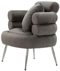 Πολυθρόνα με Μαξιλάρι SILVERY PLUS 68x78