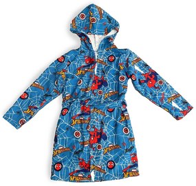 Παιδικό Μπουρνούζι Dimcol Spider-Man Sky Blue Μπλε No08