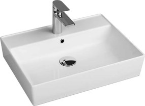 One Project Sunrise 60  MDF - Πάγκος με Νιπτήρα &amp; Καθρέπτη