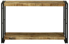 vidaXL Τραπέζι κονσόλας 120x33x75 εκ Μασίφ Ξύλο Μάνγκο