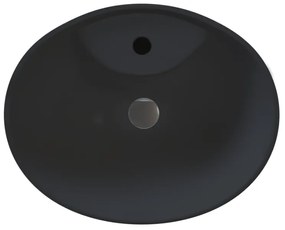 Sanitec Ionion 207 Νιπτήρας Συνθετικός Επικαθήμενος 46x36x15,5cm Anthracit
