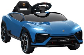 AIYAPLAY Ηλεκτρικό Αυτοκίνητο για Παιδιά 12V, Αυτοκίνητο για Παιδιά με Τηλεχειριστήριο 2,4 GHz, 2 Κινητήρες, Κόρνα, LED, Μουσική, 101,5 x 49 x 43 cm, Μπλε