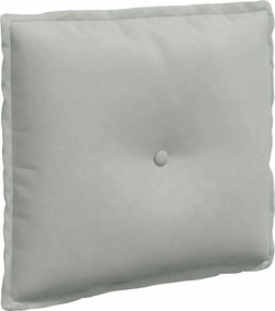 vidaXL Μαξιλάρι Πλάτης Ανοιχτό γκρι 50 x 45 x 19 cm