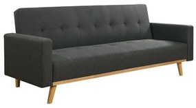Καναπές - Κρεβάτι Τριθέσιος Carlos Ε9922,1 200x94x83cm Dark Grey Fabric