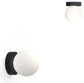 Φωτιστικό Τοίχου Bola Sphere Flush 6 10915 15,2x13,5cm Dim Led 800lm 12W Black Pablo Designs