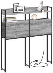 vidaXL Κεφαλάρι Αποθήκης Γκρι Sonoma 80 εκ. Επεξεργασμένο ξύλο
