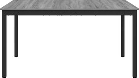 vidaXL Τραπεζαρίες ΜΕΤΑΛΛΟ