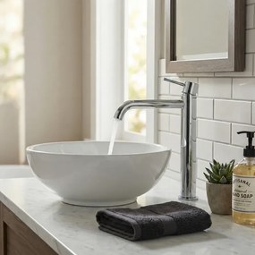 Tema Xenon 6814 – Μπαταρία Επιτραπέζιου Νιπτήρα Χρωμέ