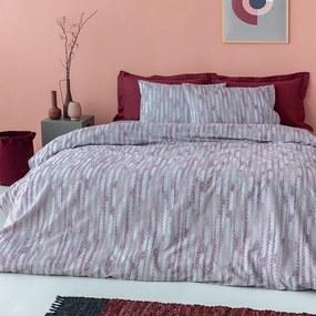 Σεντόνια Μονά (Σετ) Palamaiki Fashion FL6219 Γαλάζιο,Μωβ ΜΕ ΛΑΣΤΙΧΟ 110x200+32