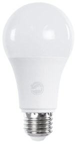 GloboStar® 60054 Λάμπα LED E27 A60 Γλόμπος 10W 990lm 260° AC 175-265V IP20 Φ6 x Υ11cm Ψυχρό Λευκό 6000K με Αισθητήρα Κίνησης Micro Wave - 3 Χρόνια Εγγύηση