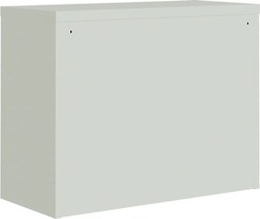 vidaXL Αρχειοθήκη Αν. Γκρι 90 x 40 x 70 εκ. από Ατσάλι