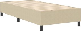 vidaXL Κρεβάτι πλατφόρμα Γκρι Πράσινο 100 x 200 cm