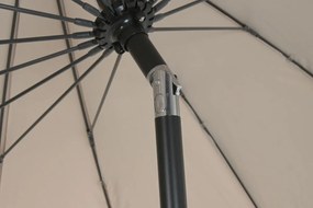 Ομπρέλα Home ESPRIT Μαύρο Άμμο 280 X 280 X 250 CM