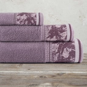 Πετσέτες Μπάνιου (Σετ 3τμχ) Kocoon Karita Pink 480gsm