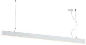 Γραμμικό Κρεμαστό Direct+Indirect L3380 4000K Λευκό Dim. Station Ultra 3911-10338-4-W-D1 Viokef-3911-10338-4-W-D1-Λευκό 3911-10338-4-W-D1