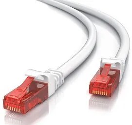 POWERTECH καλώδιο U/UTP Cat 6 CAB-N221, CCA 24AWG 0.5mm, 7.5m, γκρι