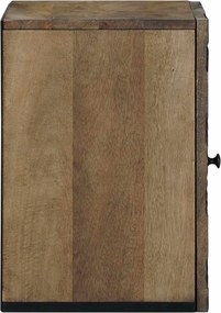 vidaXL Κρεμαστό Ντουλάπι Μπάνιου Καφέ 38 x 33,5 x 48 εκ.