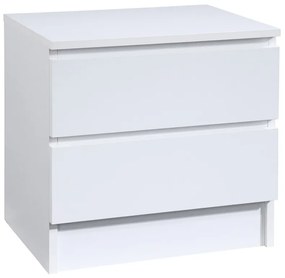 Liberta POLO ΚΟΜΟΔΙΝΟ 2ΣΥΡΤΑΡΙΑ ΛΕΥΚΟ 45x35,5xH45cm 45x35,5xH45cm 09-1791