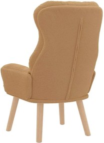 vidaXL Πολυθρόνα Μπεζ 69 x 74 x 93 εκ. Υφάσματος Sherpa