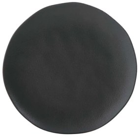 Πιάτο Ρηχό 27εκ. Organic Matte Black Νο 1926 - Porto Brasil - 6 ΤΜΧ