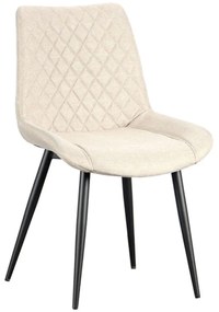 Καρέκλα Alesia 11.1600 52x59x88cm Με Ύφασμα Beige Zita Plus