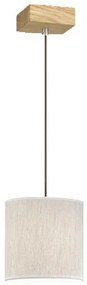 Κρεμαστό Φωτιστικό Mülhausen Ξύλο-Άμμος από Fischer Honsel-60232-Μπεζ 60232