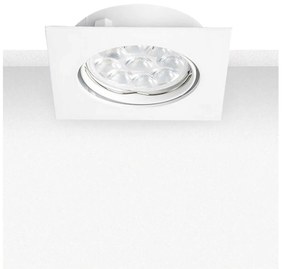 Φωτιστικό S013 White Τετράγωνο Aluminium