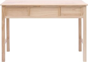 vidaXL Γραφείο Φυσικό Χρώμα 110 x 45 x 76 εκ. Ξύλινο