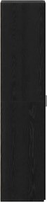 vidaXL Highboard Μαύρη Οξυά 40 x 42,5 x 185 εκ.