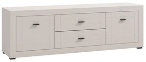 Έπιπλο τηλεόρασης WARWICK 167 3K2F2V Cashmere matt 167x42x54εκ. 167x42x54 εκ.