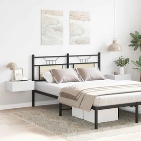 vidaXL Κομοδίνα Κρεμαστά 2 τεμ. Λευκά 40 x 30 x 15 εκ. Επεξ. Ξύλο